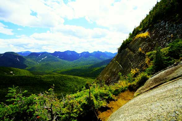 Randonnée dans les Adirondacks - Big Slide Mountain