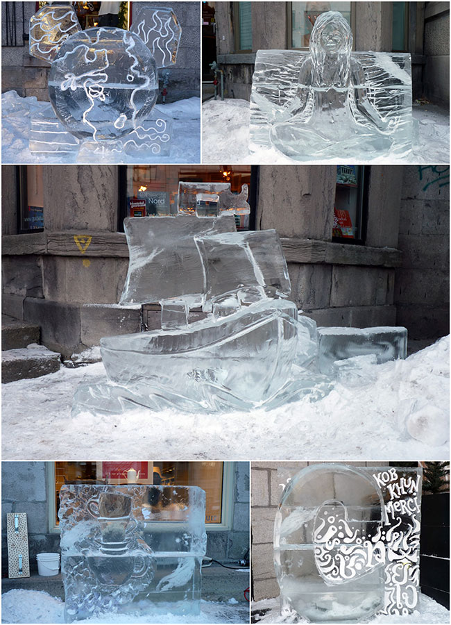 sculptures de glace 1