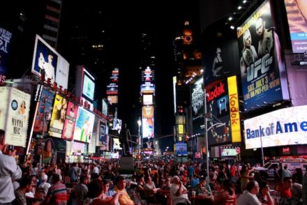 time square by night