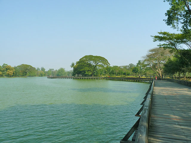 birmanie yangon parc