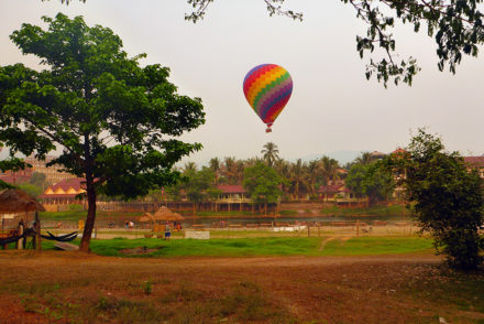 Vang VIeng Mongolfière Laos