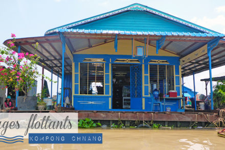 Kompong Chnang, Villages flottants, Tonlé Sap, Cambodge