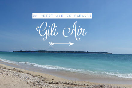 Indonésie, Gili Air, Plage