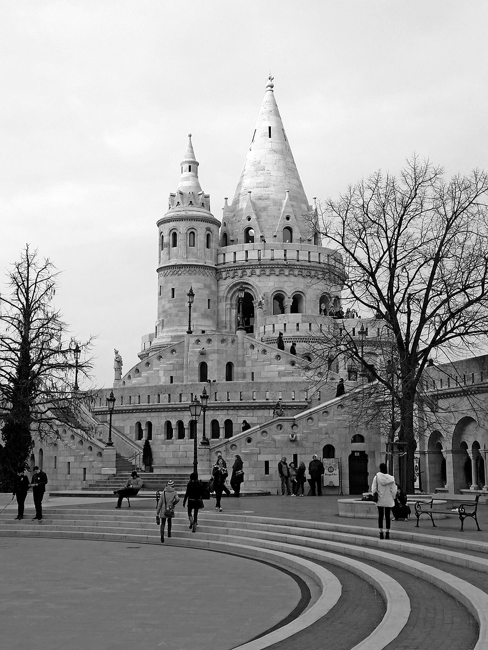 Bastion des pêcheurs // Fisherman's Bastion à Budapest 