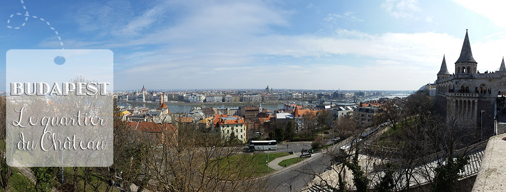 Panorama sur Budapest, vue du Bastion des pêcheurs