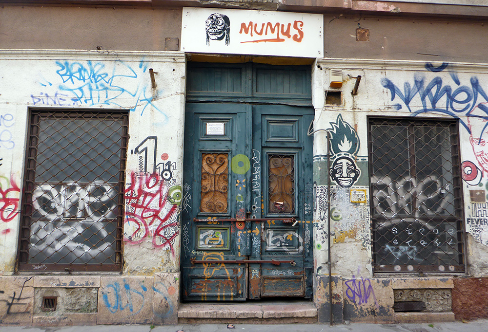Portes délabrées, Budapest, Quartier Juif