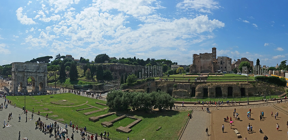 Forum Romain de Rome, Italie