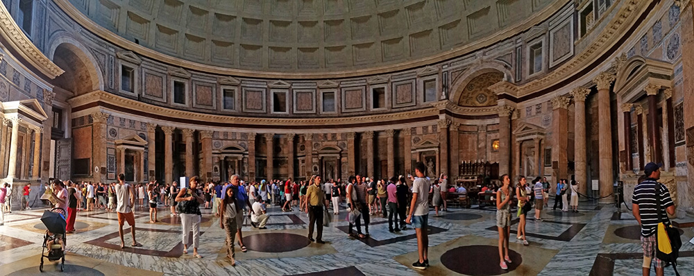 Le Panthéon de Rome, Italie
