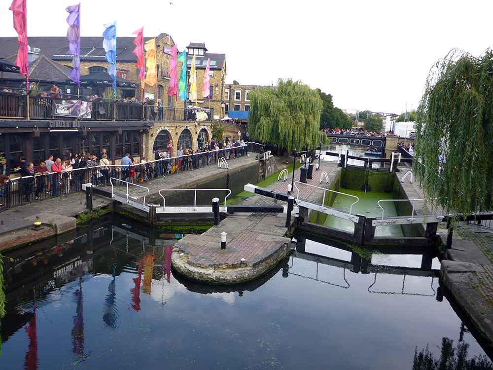 Camden Market près de Regent's Canal - Londres