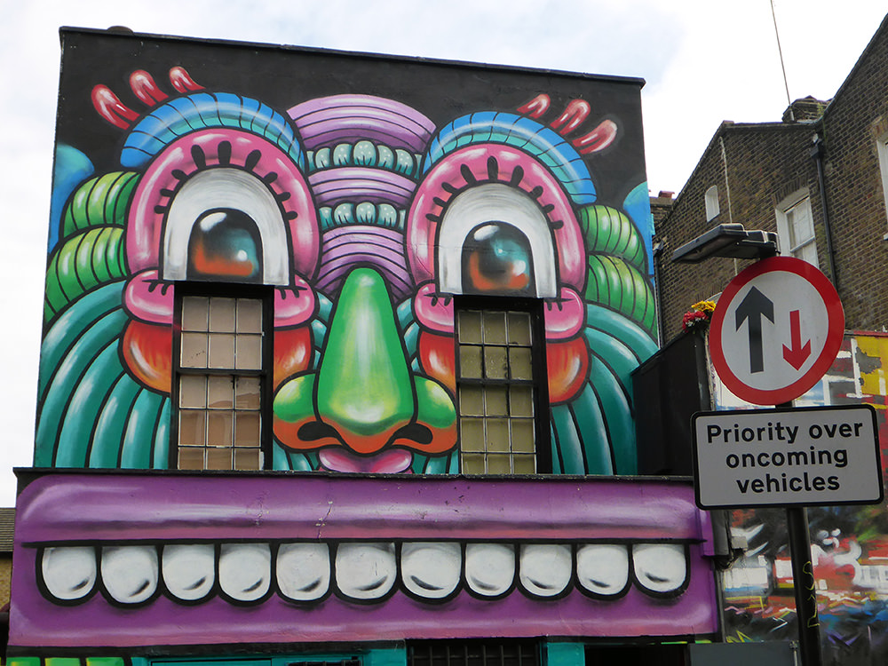 Fresque murale à Londres