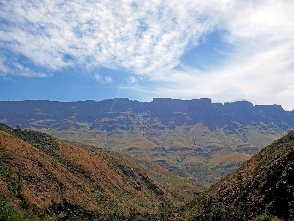 Route Sani Pass Afrique du Sud