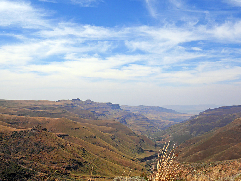 Route Sani Pass Afrique du Sud